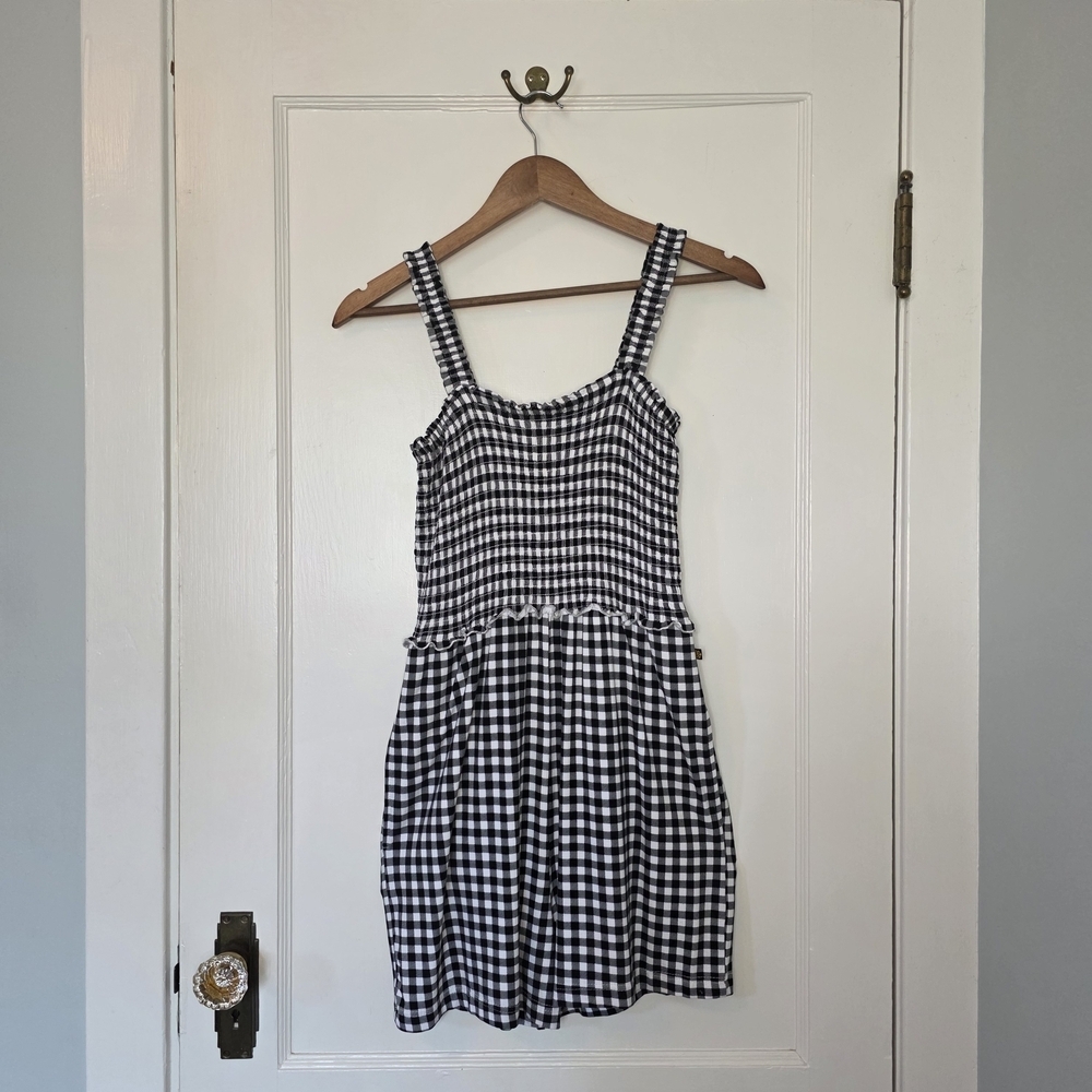 La Vie En Rose Black and White Sleeveless Jumpsuit